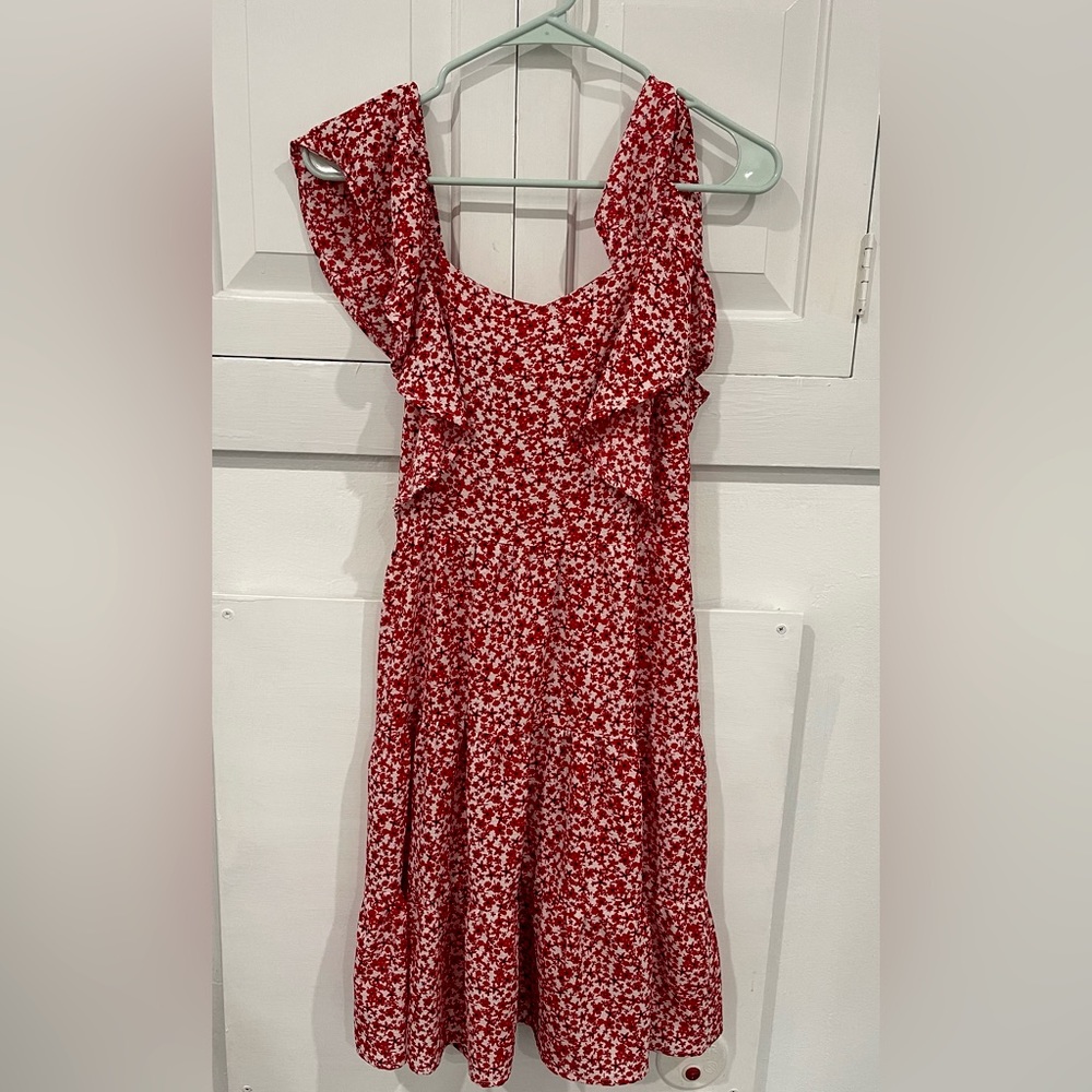 Red dress